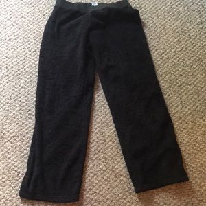 The north face all over fleece pants